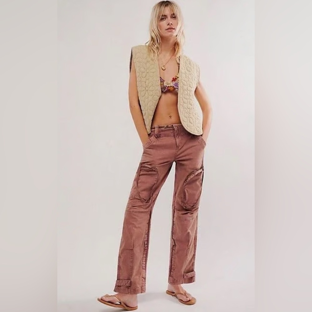 We The Free pink cargo pants